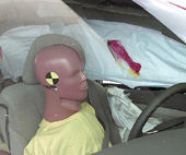 2008 Toyota Camry IIHS Side Impact Crash Test Picture