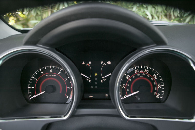 2008 Toyota Highlander Gauges Picture