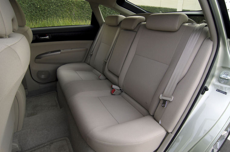 2009 Toyota Prius Touring Rear Seats Picture