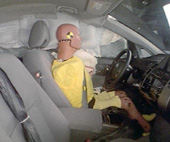 2009 Toyota Prius IIHS Side Impact Crash Test Picture