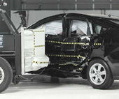 2010 Toyota Prius IIHS Side Impact Crash Test Picture