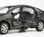 2010 Toyota Prius IIHS Side Impact Crash Test Picture