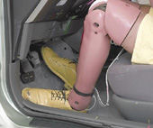 2011 Toyota Prius IIHS Frontal Impact Crash Test Picture