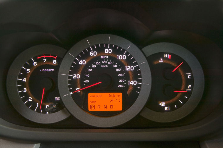 2008 Toyota RAV4 Limited Gauges Picture