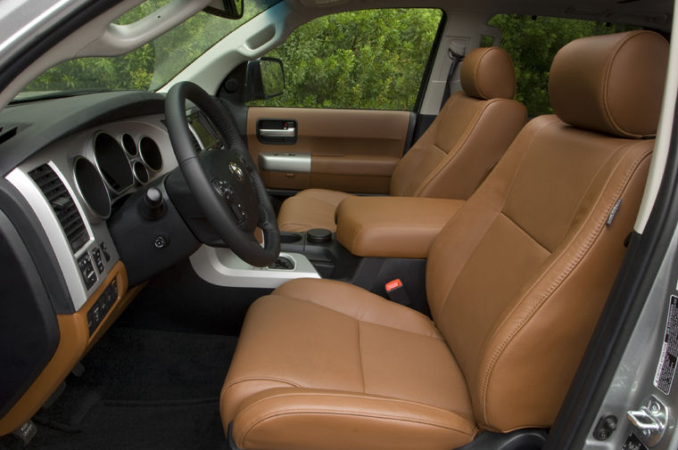 2008 Toyota Sequoia Front Seats Picture