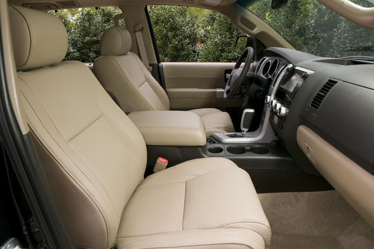 2009 Toyota Sequoia Front Seats Picture