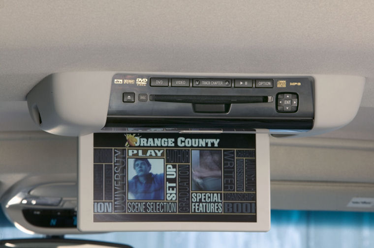 2008 Toyota Sienna Overhead Screen Picture