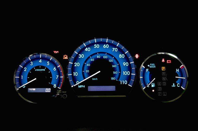 2009 Toyota Sienna Gauges Picture