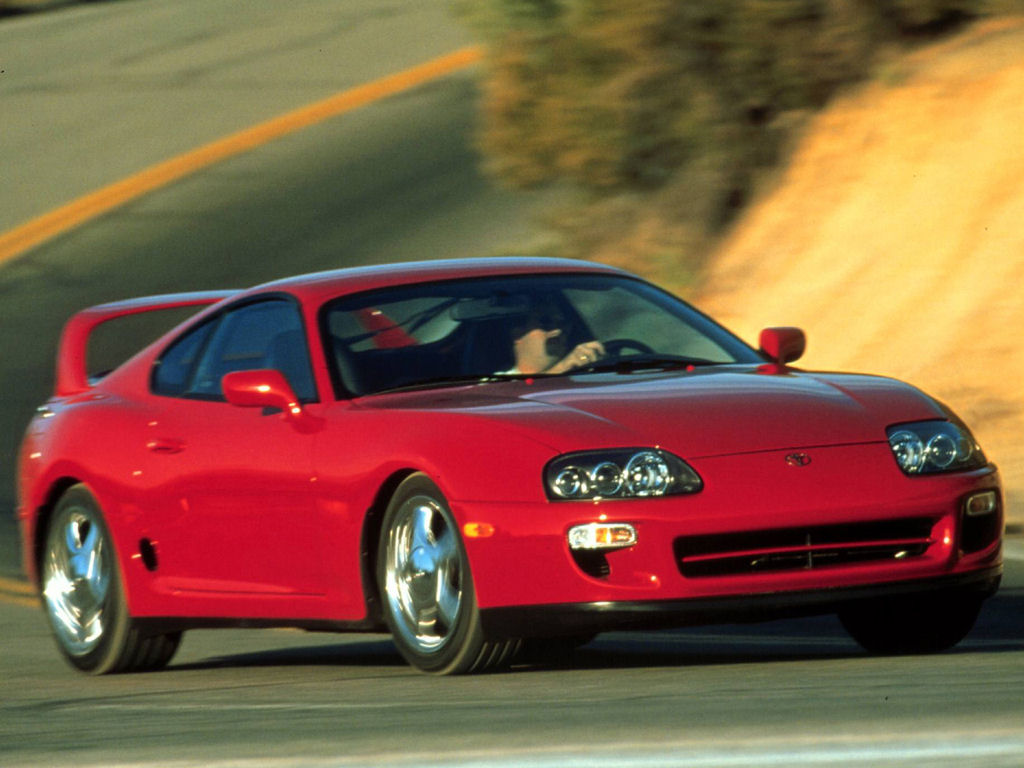 Toyota Supra Desktop Wallpaper