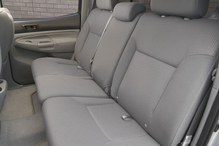 2005 Toyota Tacoma Double Cab Rear Seats - Picture / Pic / Image