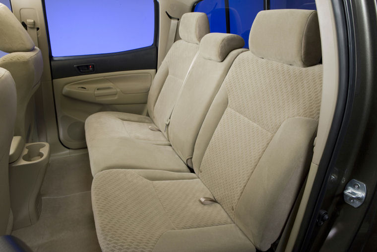 2008 Toyota Tacoma Double Cab Rear Seats Picture