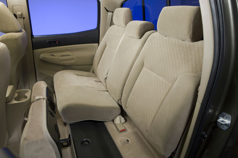 2008 Toyota Tacoma Double Cab Rear Seats Picture