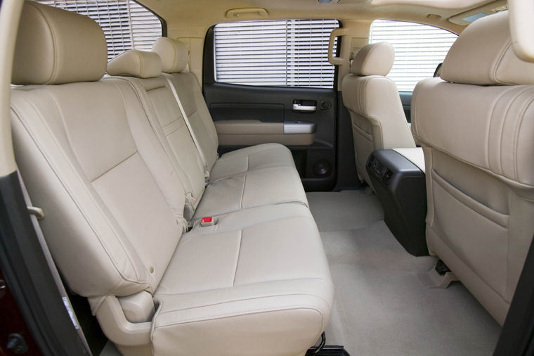 2008 Toyota Tundra CrewMax Rear Seats Picture