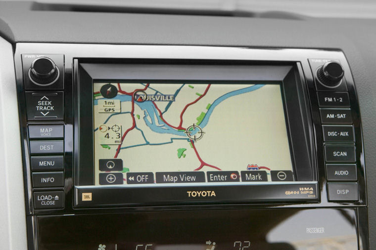 2009 Toyota Tundra CrewMax Navigation Screen Picture