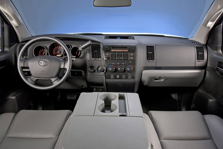 2010 Toyota Tundra Regular Cab Work Truck Cockpit Picture