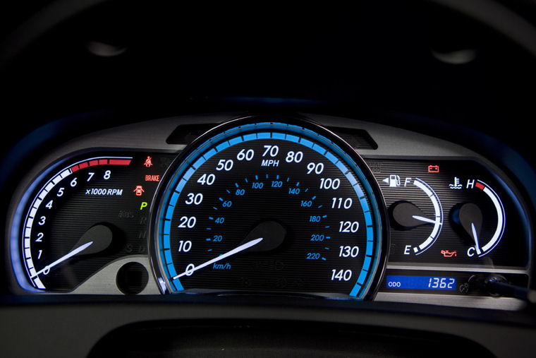 2009 Toyota Venza Gauges Picture