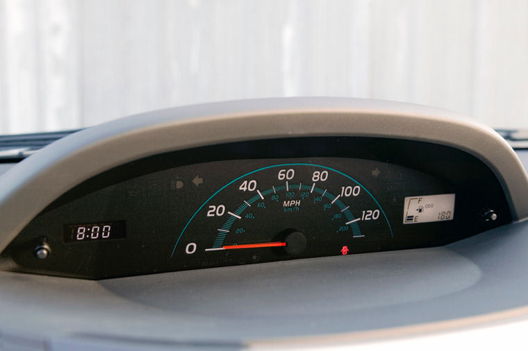 2007 Toyota Yaris Hatchback Gauges Picture