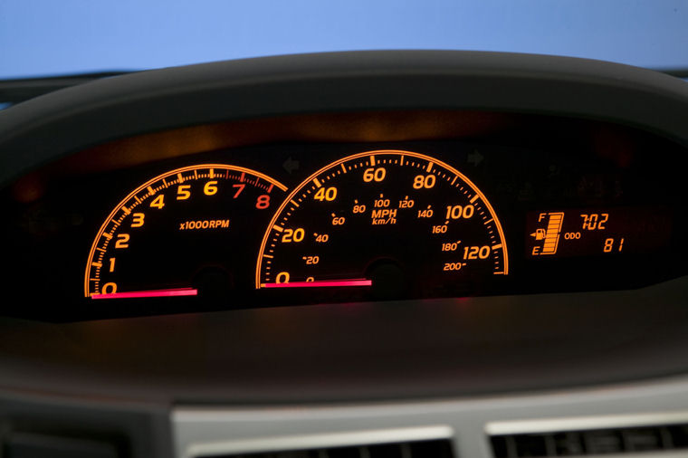 2008 Toyota Yaris S Hatchback Gauges Picture