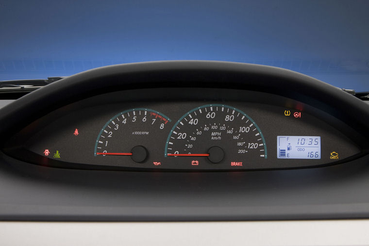 2009 Toyota Yaris Sedan Gauges Picture